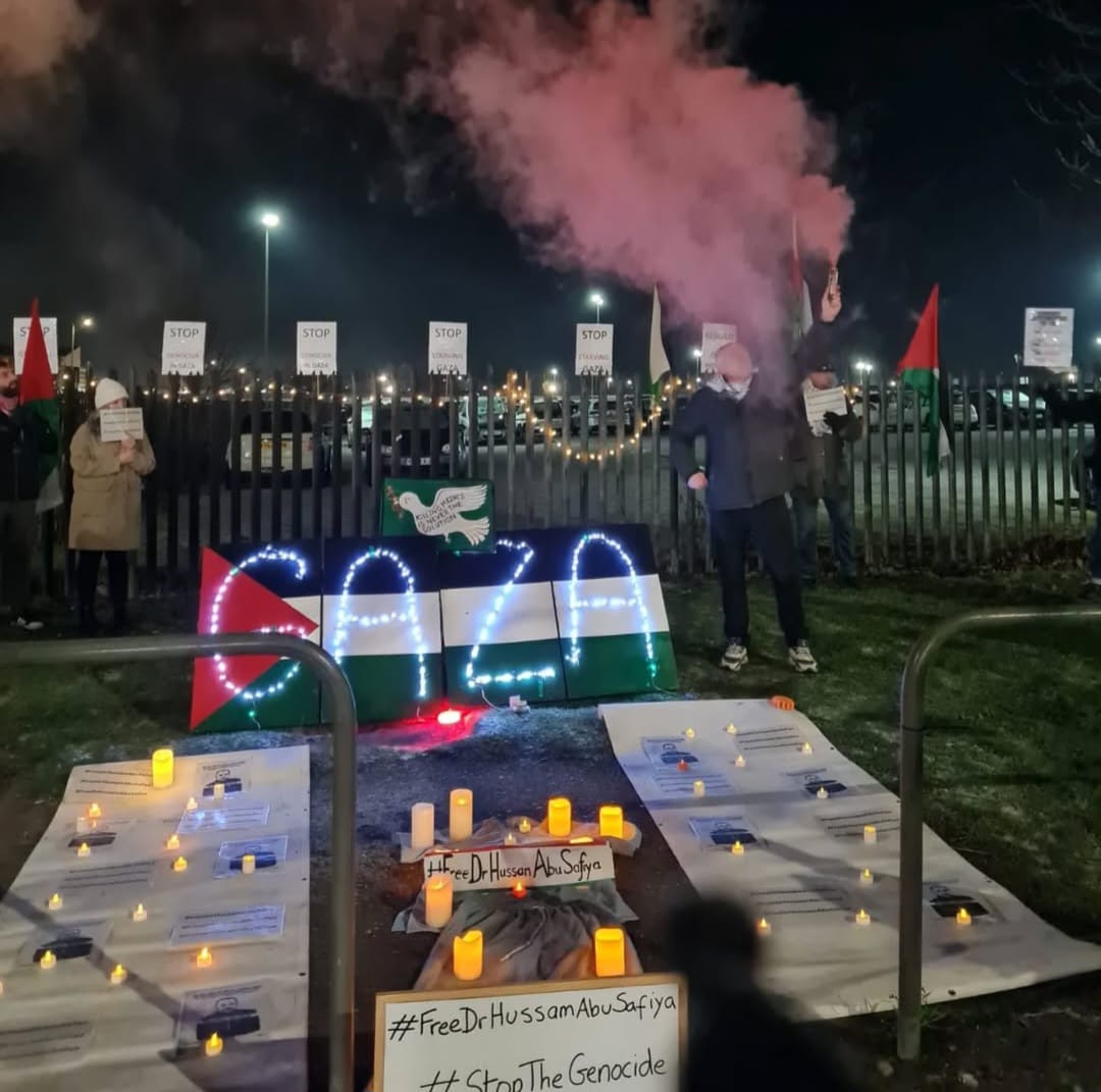 Kingston upon Hull vigil demands release of Gaza hospital director