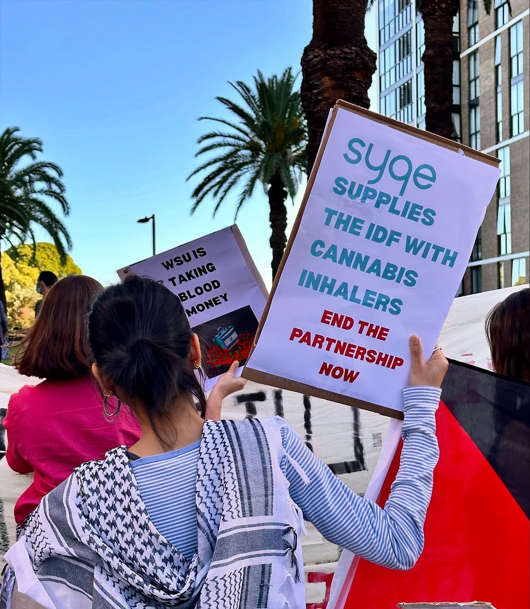 Western Sydney University Students Protest SYQE Partnership