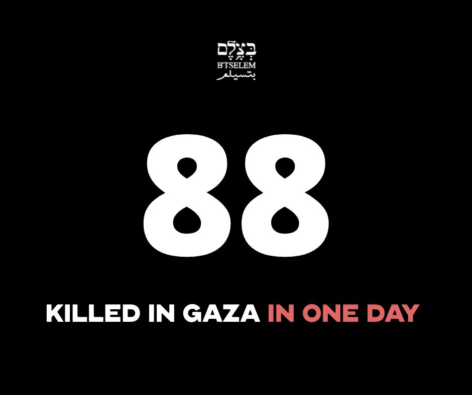 Israeli military kills 88 people in Gaza amid Iran tensions
