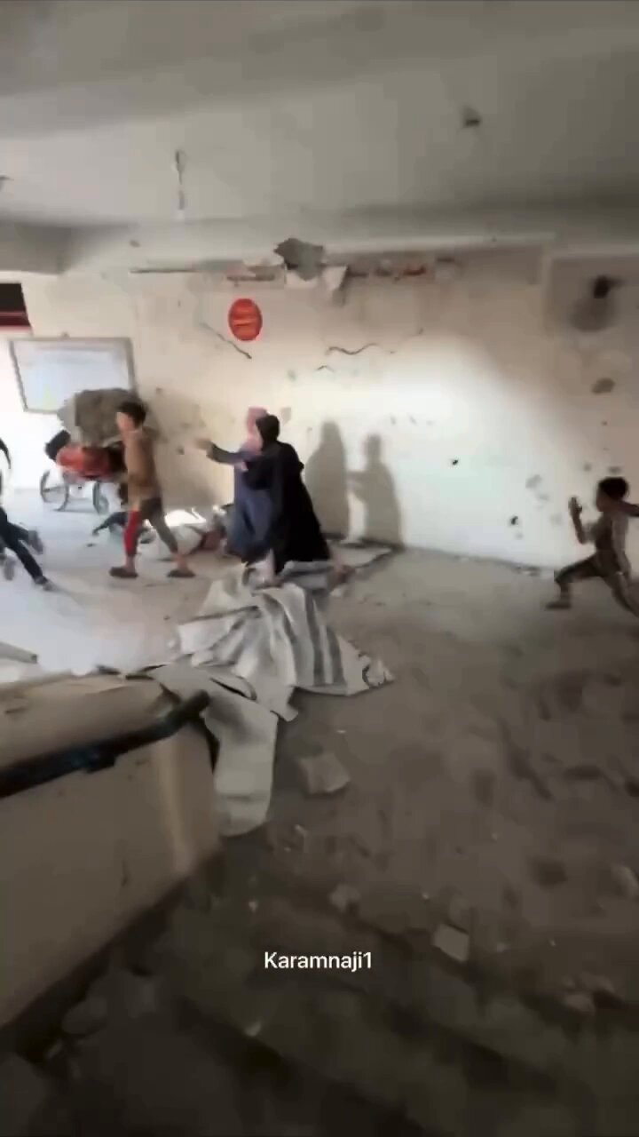 Israeli airstrike on Gaza school shelter kills twelve