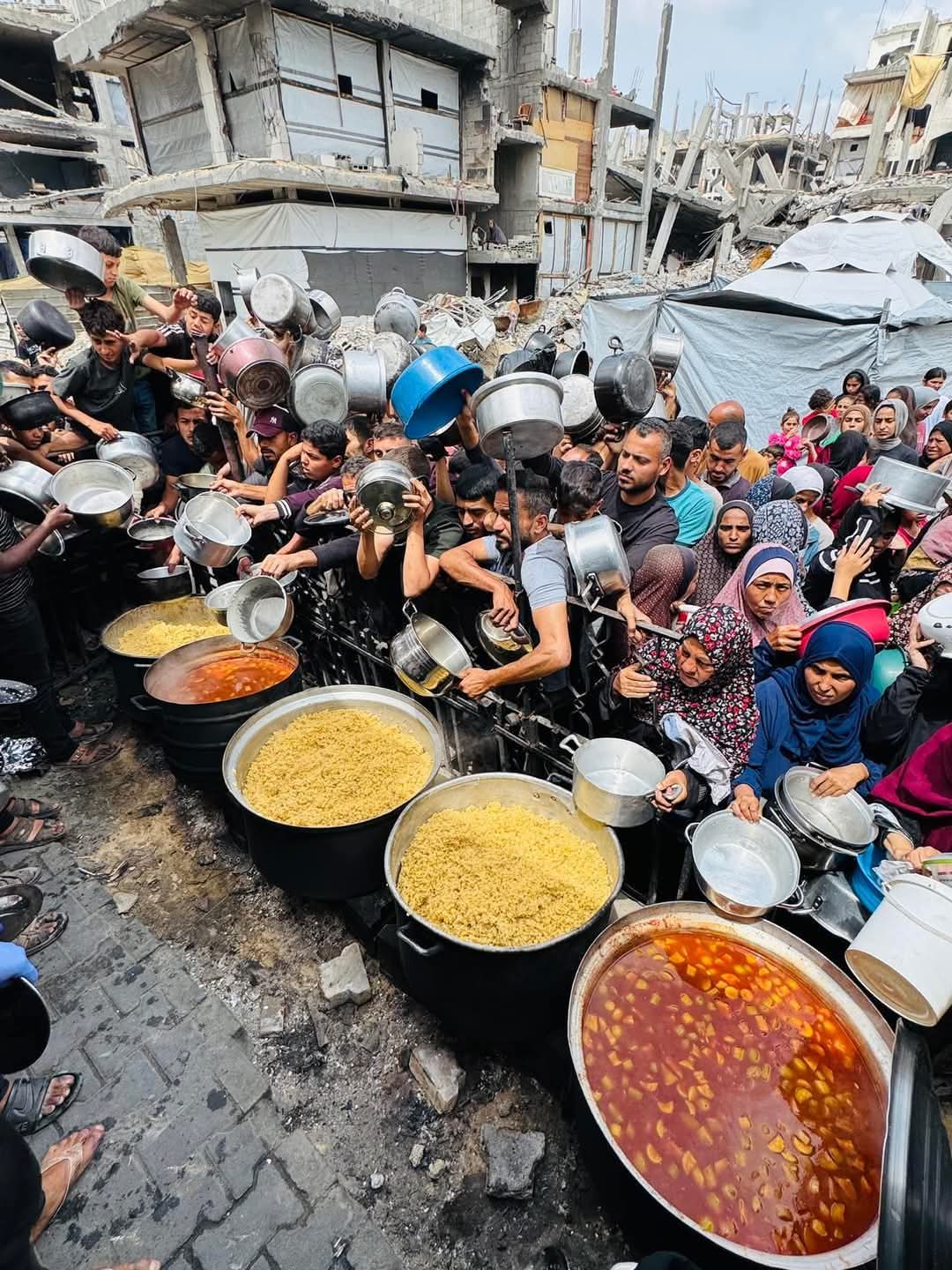 Gaza famine crisis deliberate not natural disaster