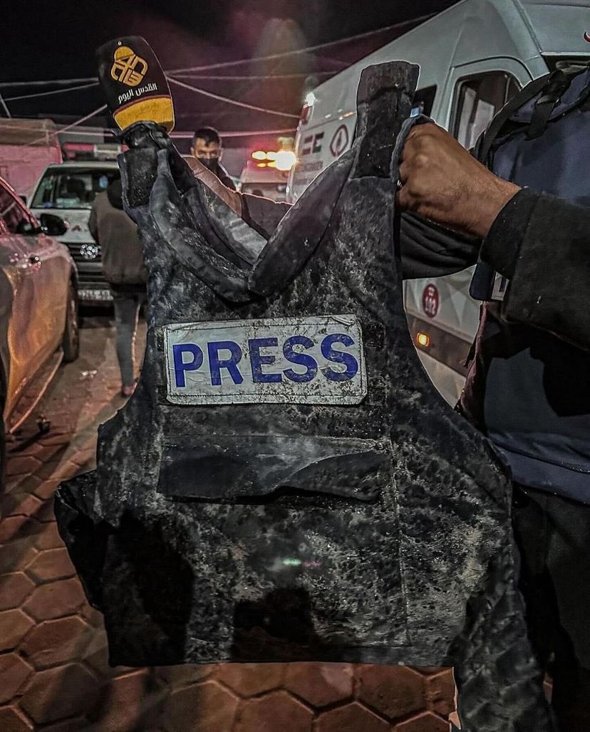 Palestinian journalist Jaber Abu Hadrous killed with family in bombing