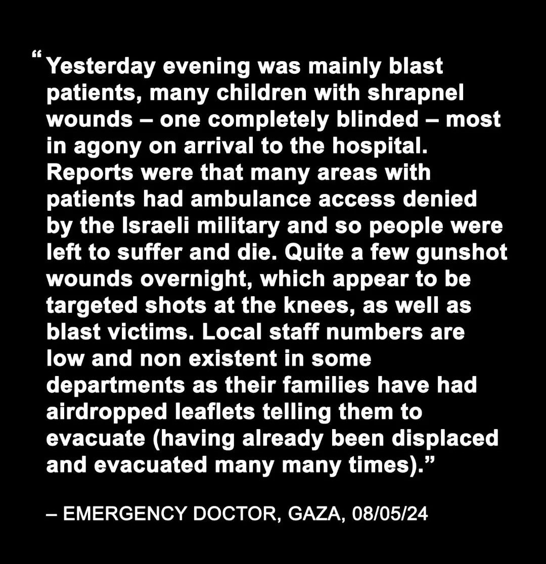 ER Doctor’s Firsthand Account of Suffering Deaths in Rafah