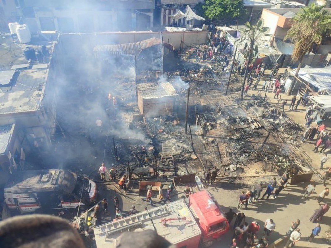 Massacre at Al-Yemen Al-Saeed Hospital kills ten in Jabalia