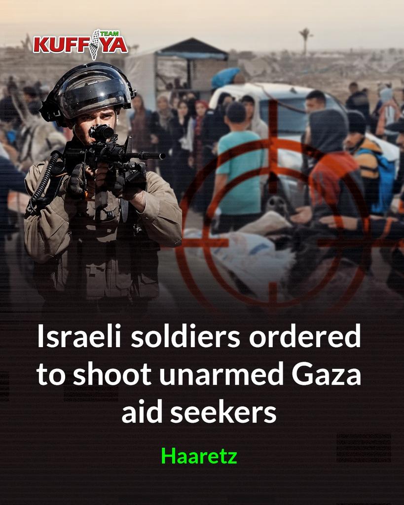 Israeli soldiers accused of shooting unarmed Palestinians for aid