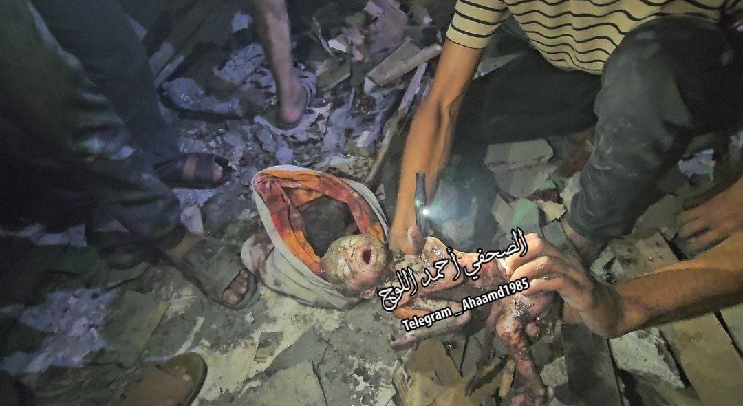 Fetus extracted from mother killed in Gaza airstrike