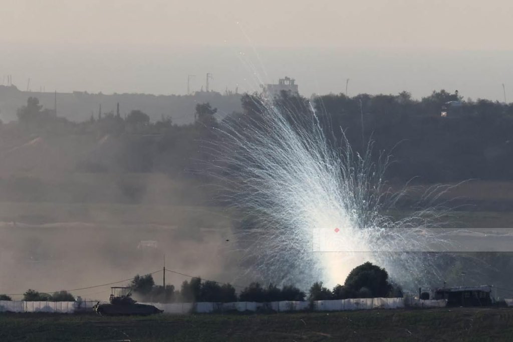 Israeli military operations in Gaza enter 25th day