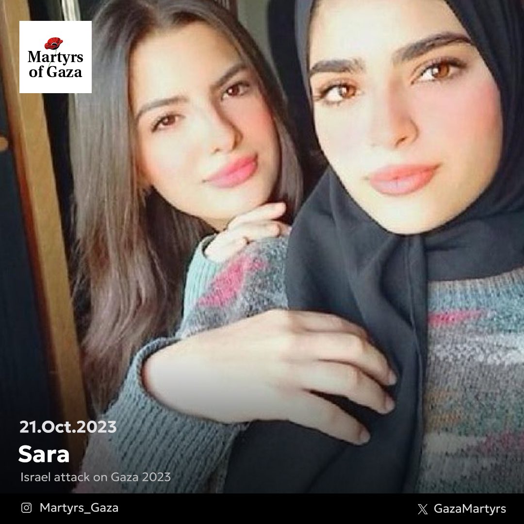 Sarah from Egypt martyred in Gaza remembrance