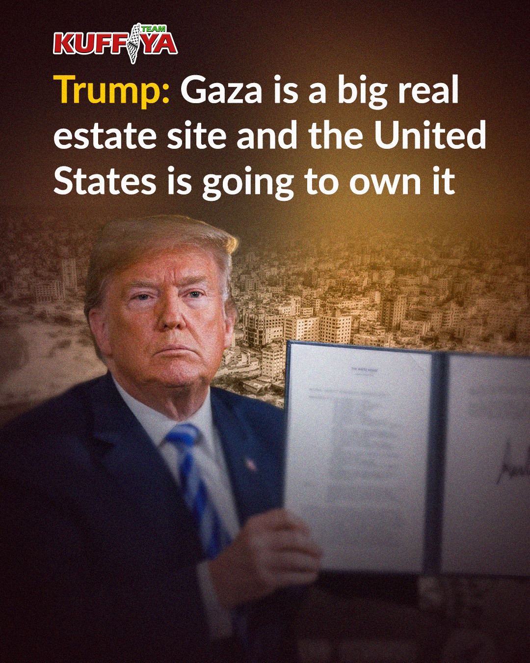 Trump Pushes Real Estate Plan for Gaza Despite Global Opposition