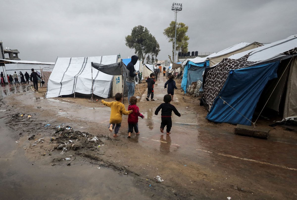 Gaza: 74% of Tents Unfit for Habitation