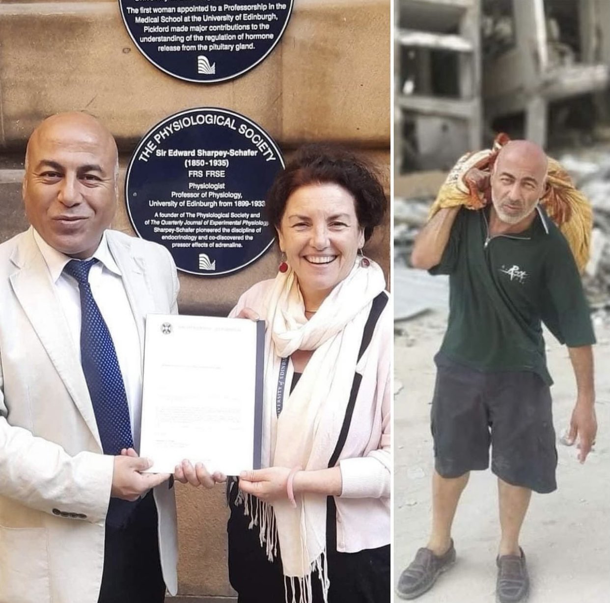 Oxford-Educated Palestinian Neuromedicine Professor Displaced in Gaza