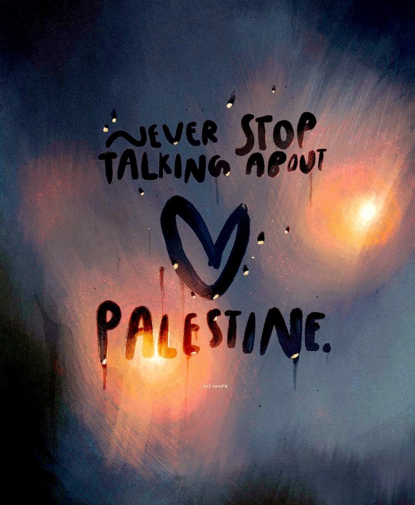 Never Stop Talking About Palestine Movement