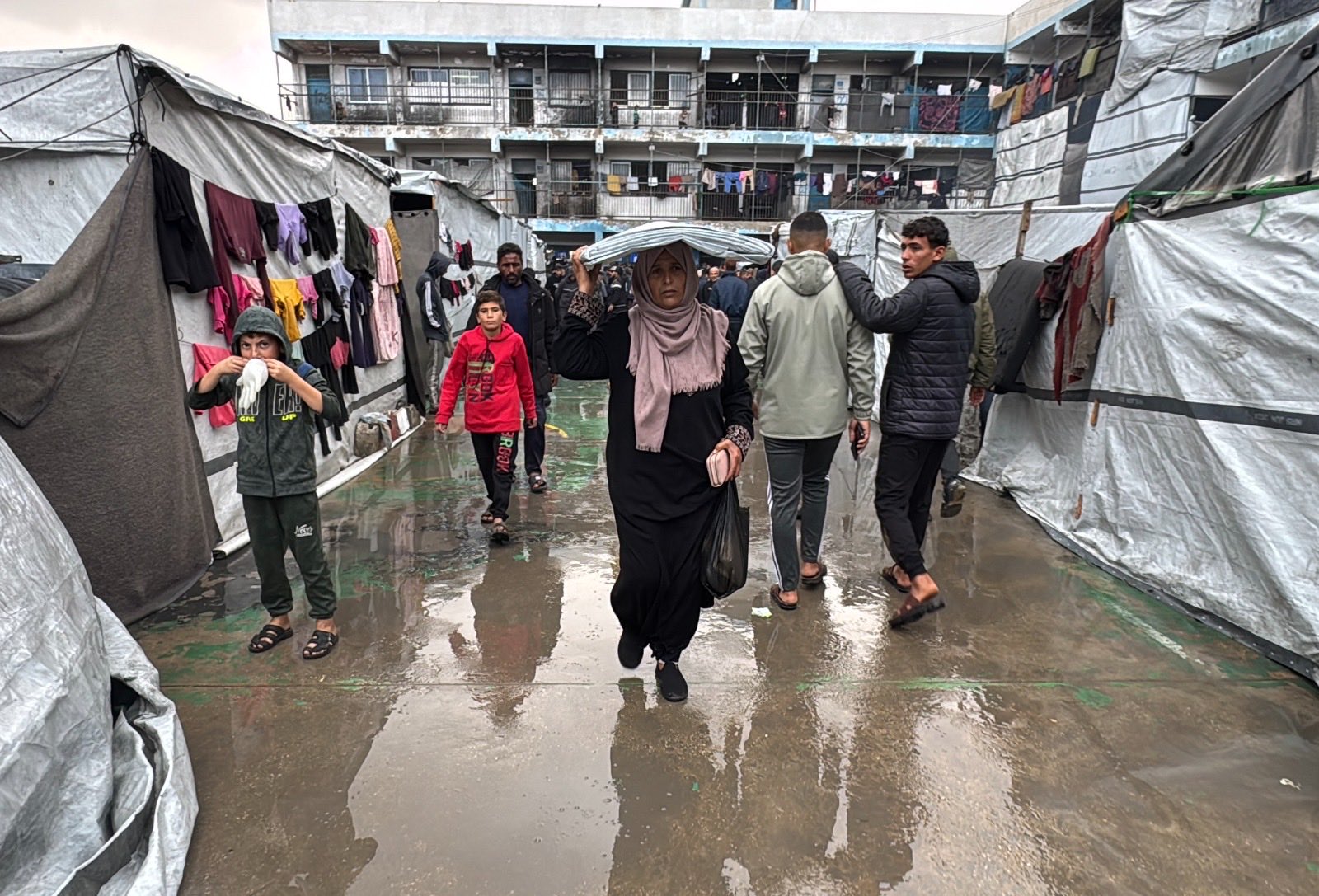 Five-Star Displacement Camp Conditions Under Israeli Gaza Blockade
