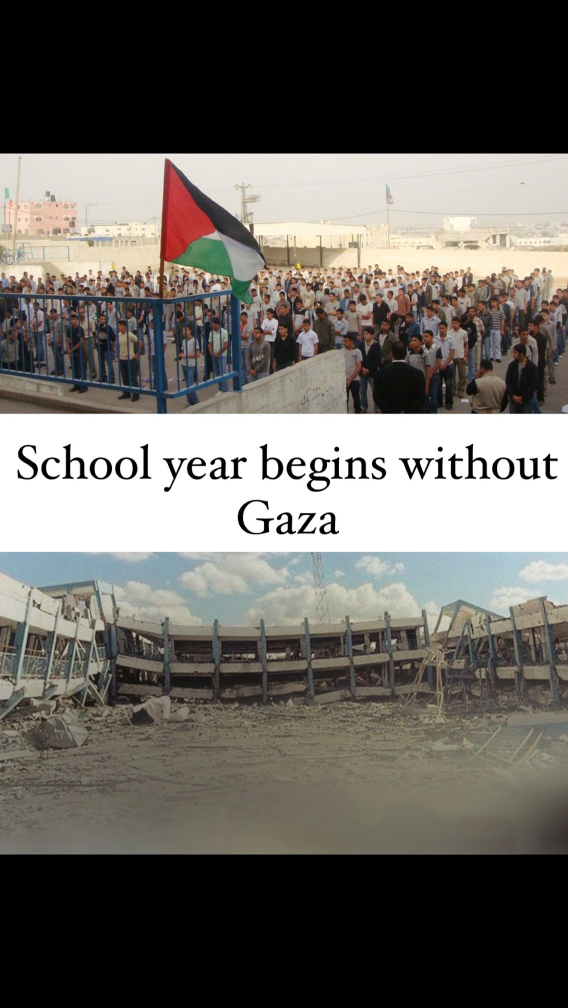 Palestinian children killed and education disrupted in Gaza war