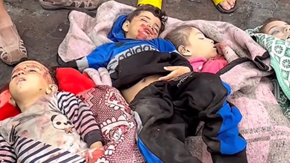 Palestinian children killed by Israel in Khan Younis