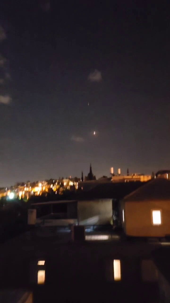 Israeli army reports missile strikes east of Haifa causing fires