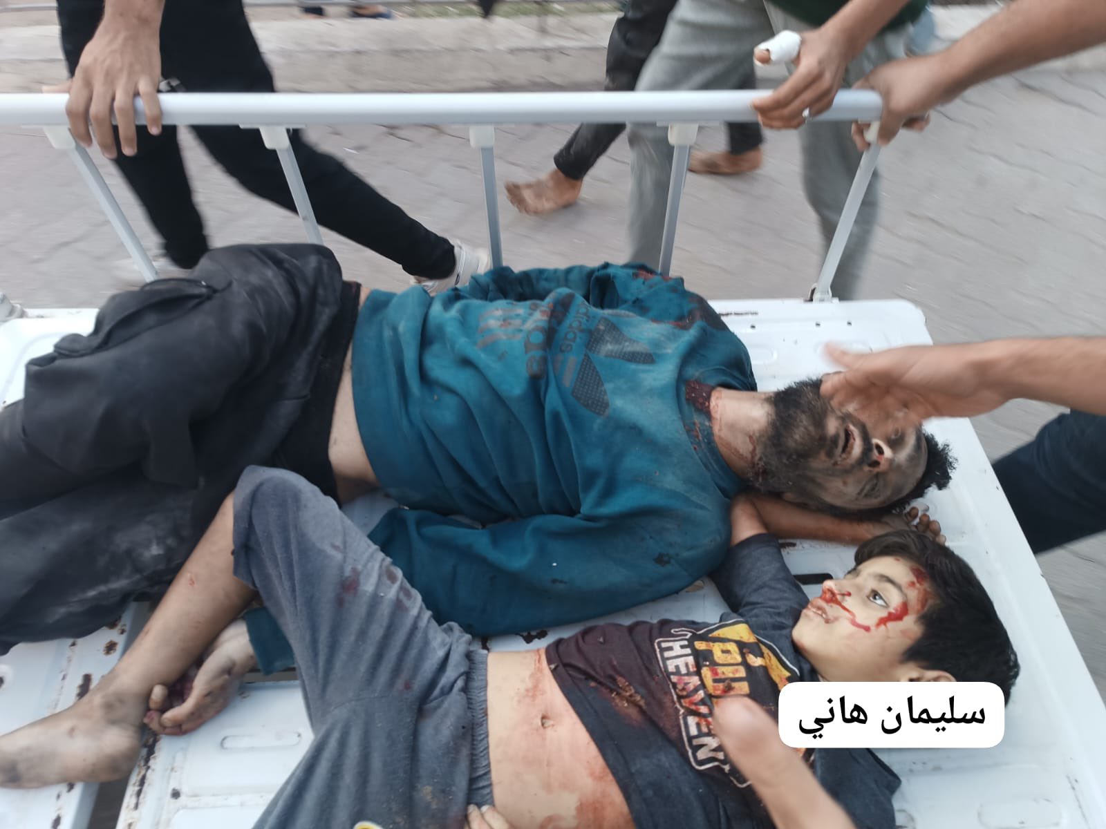 Father and Son Killed in Gaza City Israeli Bombing