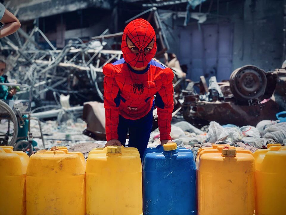 Child’s Imagination Amid Gaza War