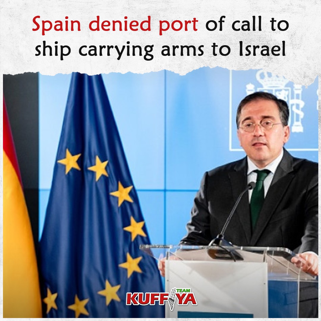 Spain Blocks Israel-Bound Arms Ship at Cartagena Port