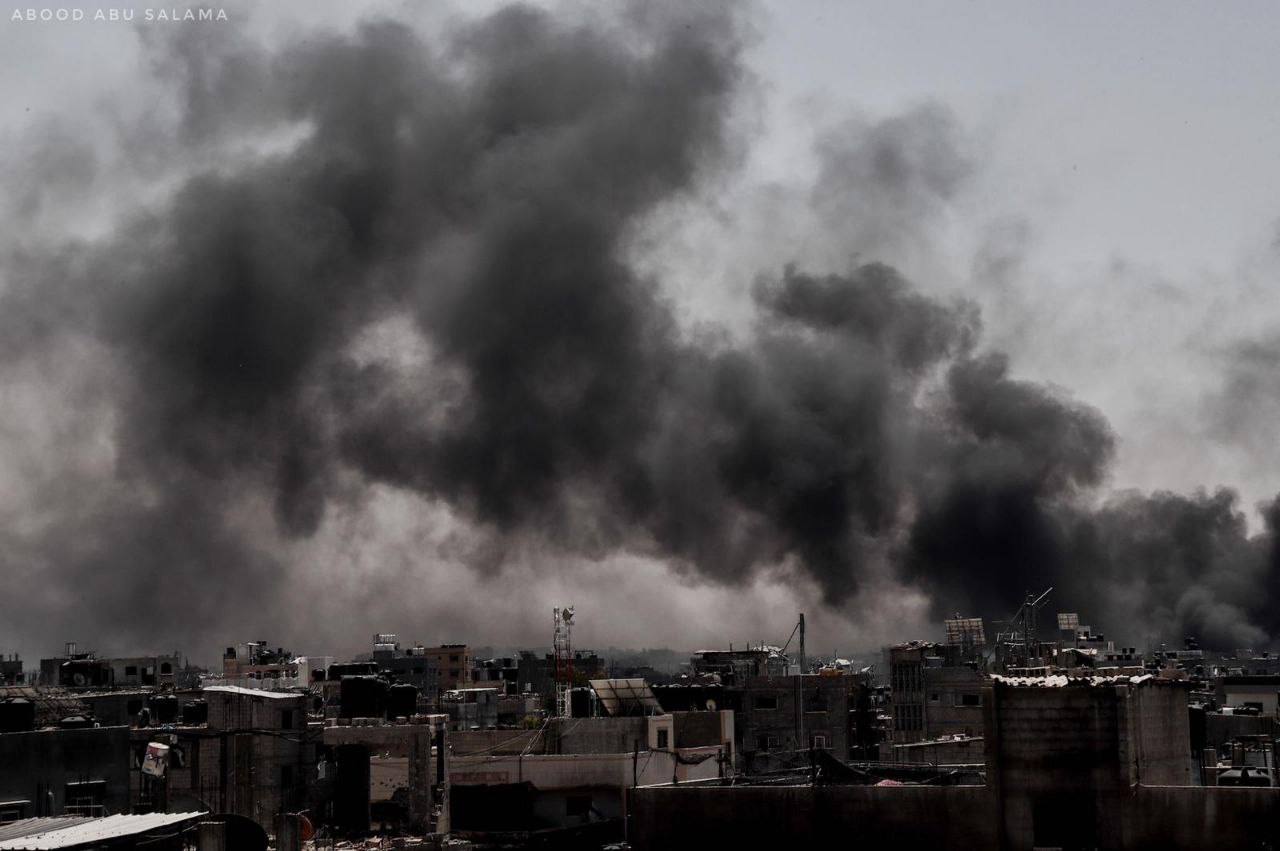Israeli Airstrikes Continue Across Jabaliya Region