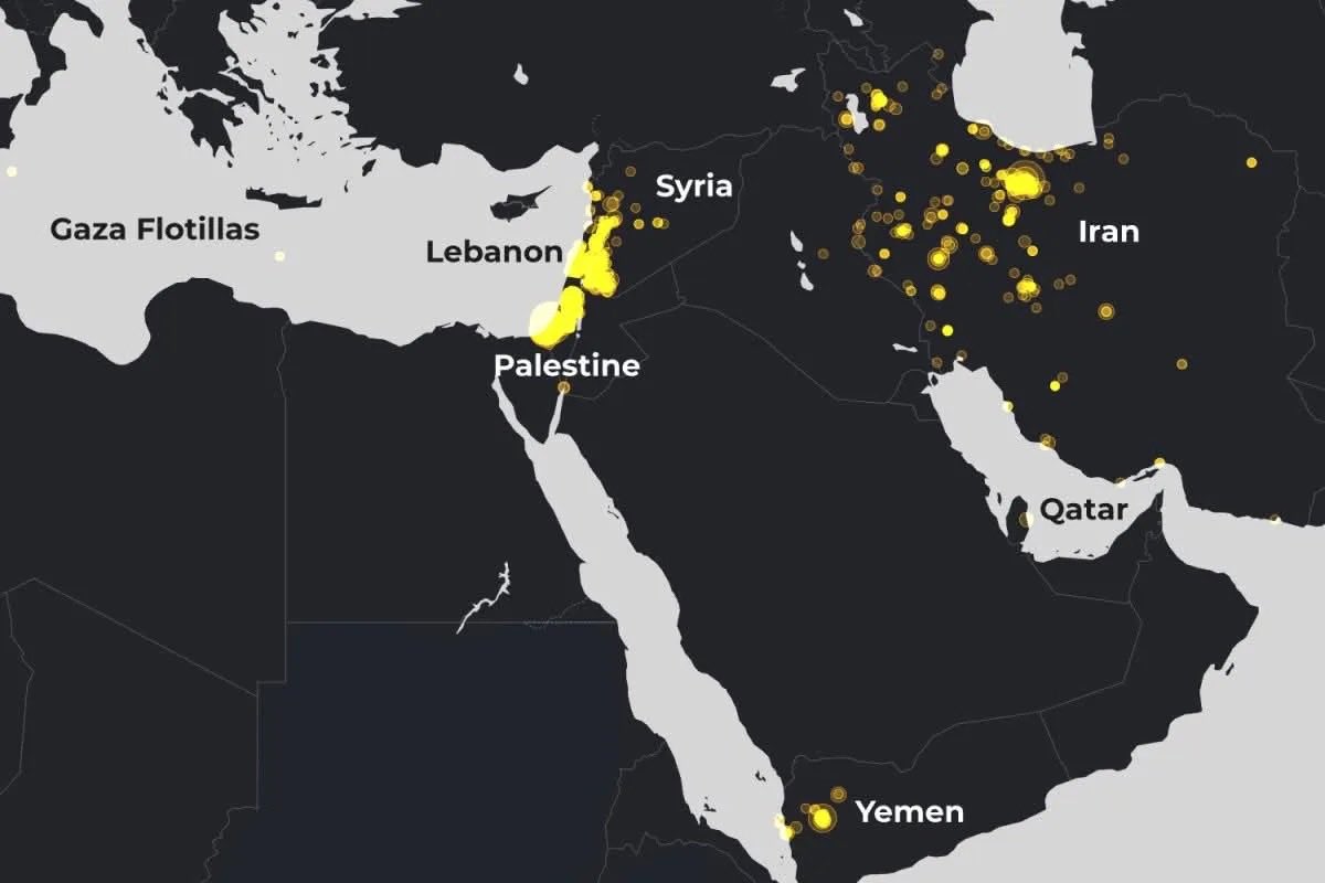 Israel accused of bombing nine countries violating international law