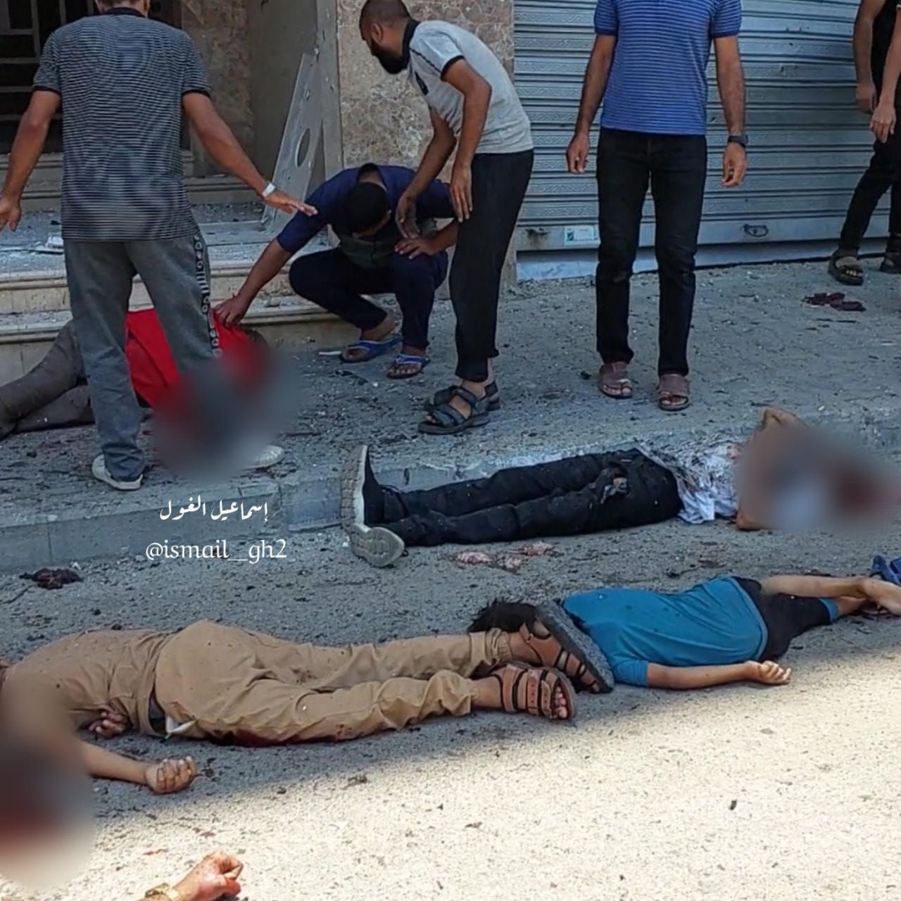 Israeli drone strike kills civilians in Gaza City Rimal neighborhood