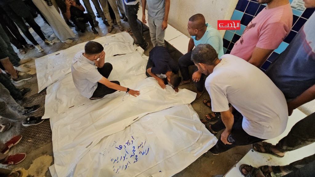 Palestinian family mourns 13 relatives killed in Israeli airstrike