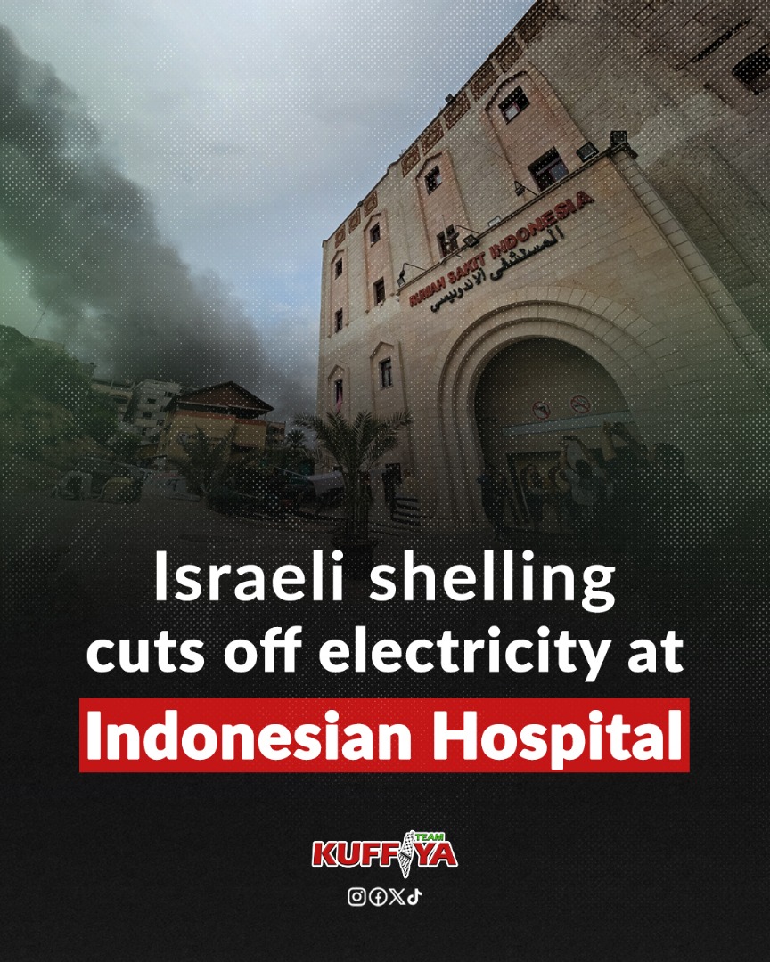 Israeli Shelling Cuts Power at Indonesian Hospital in Gaza