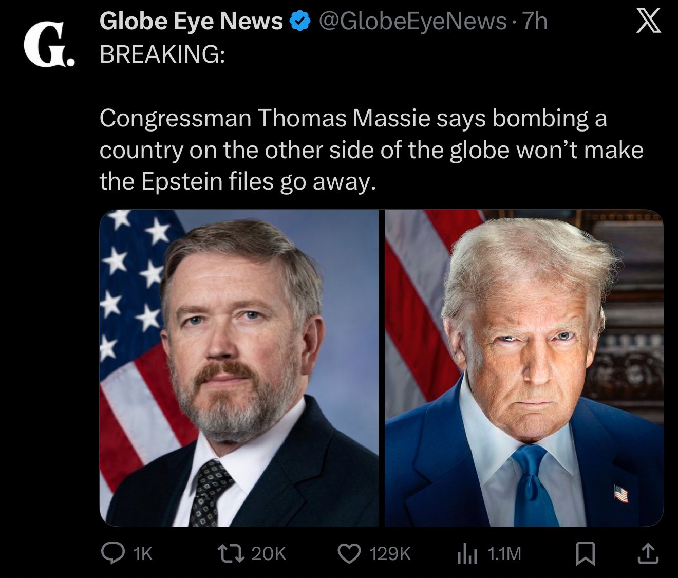 War Increases Public Discussion of Epstein Files