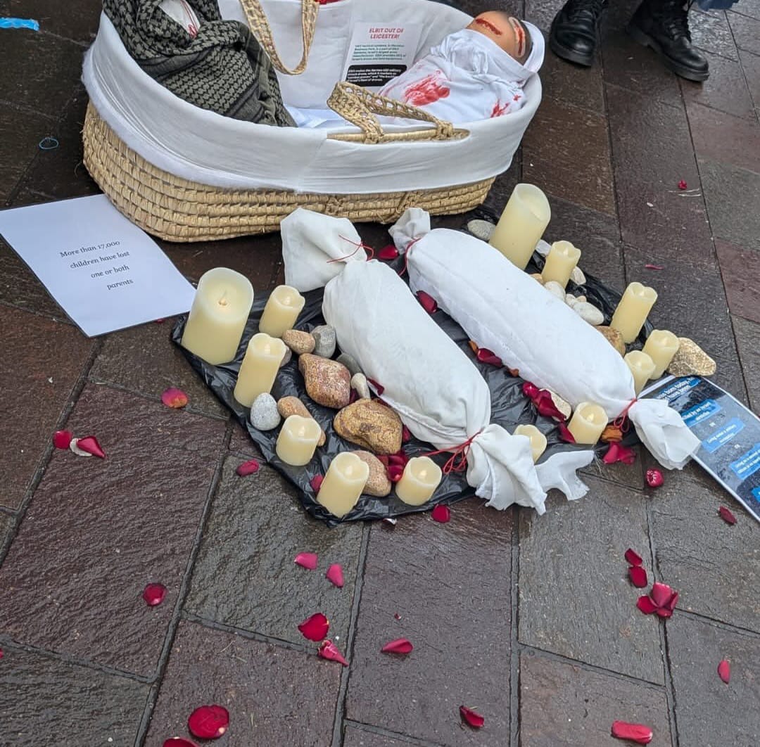 Leicester vigil demands Elbit Systems UK factory shutdown