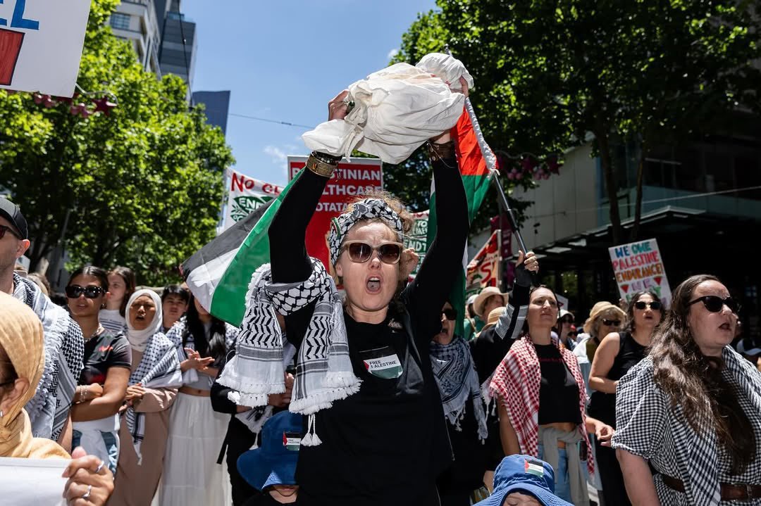 Melbourne solidarity protest marks First Intifada anniversary