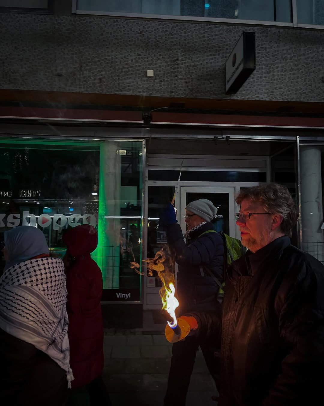 Västerås protest against Israeli occupation and Gaza conflict