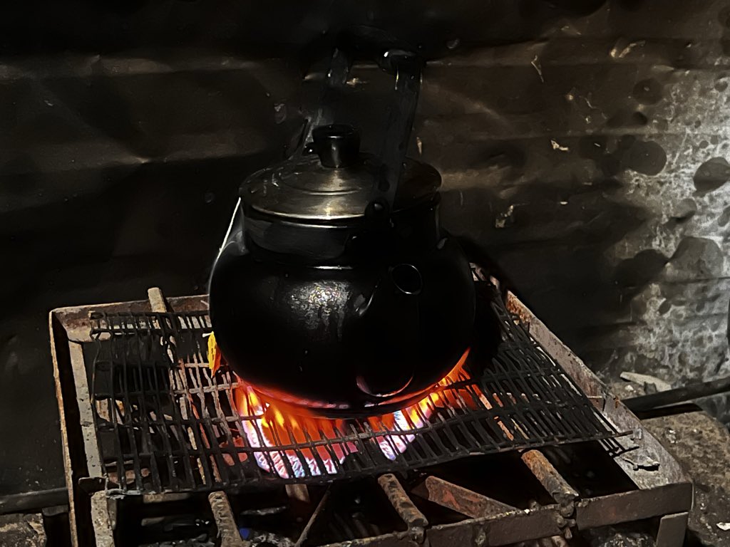 Using Gas to Make Tea After Two Years