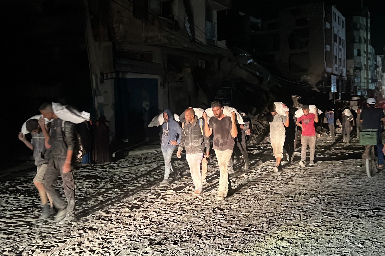 Humanitarian Aid Distribution Crisis in Gaza Strip