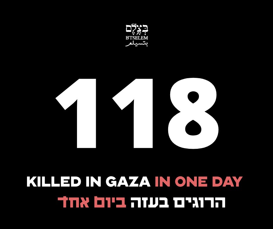 Israeli military kills 118 people in Gaza, including aid recipients