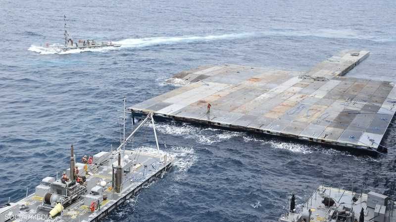 US Military to Dismantle Gaza Humanitarian Aid Pier Again