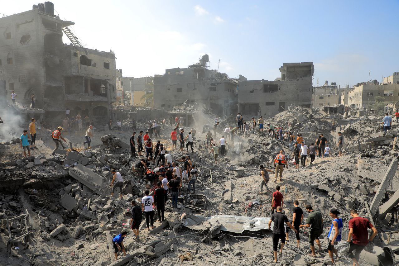 Israeli warplanes strike Jabalia camp second time in 24 hours