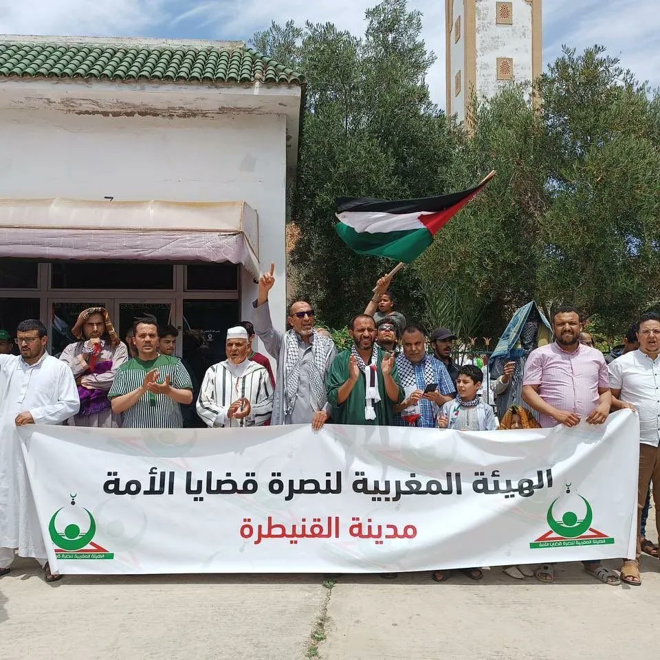 Morocco: 116 Protests Across 46 Cities Support Palestine