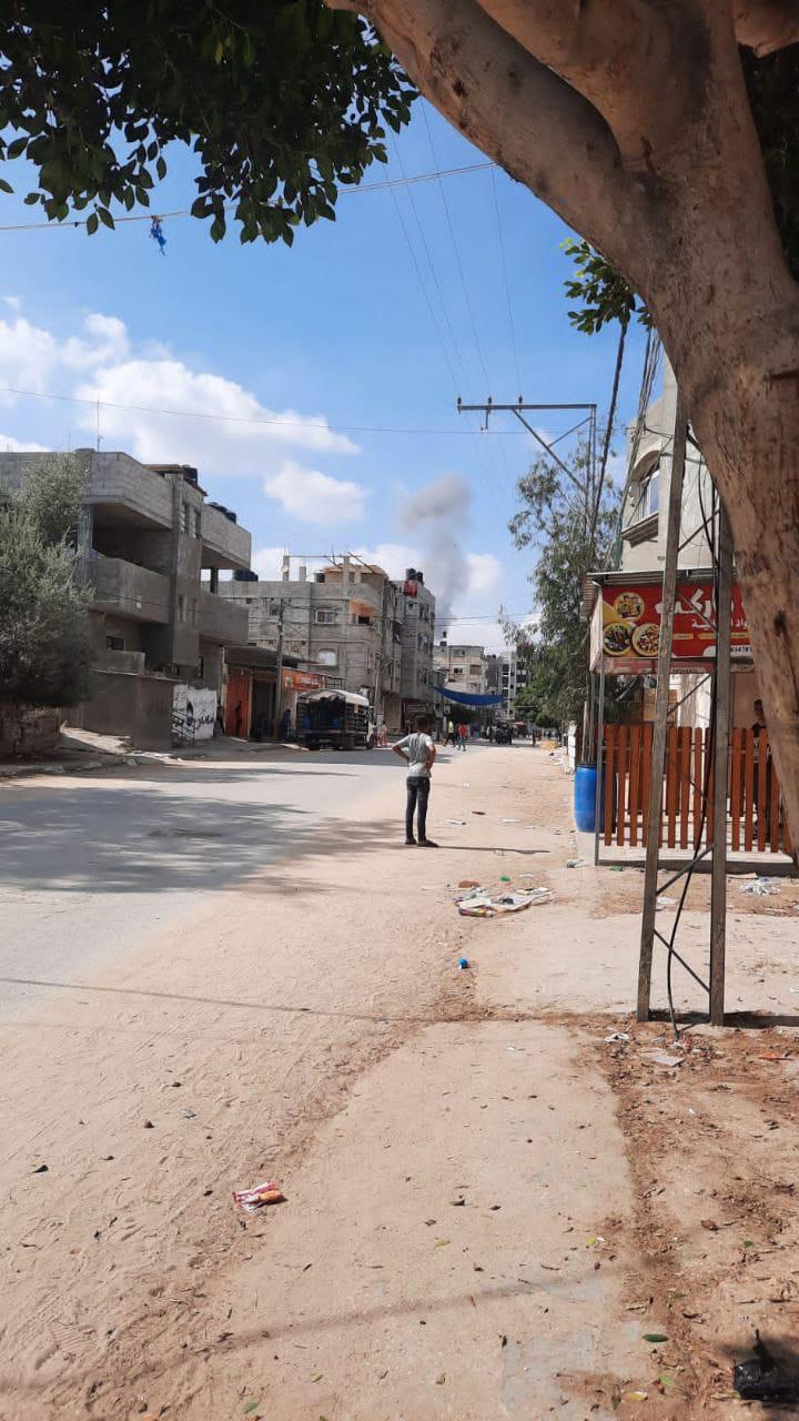 Israeli Warplanes Launch Airstrikes Across Gaza Strip