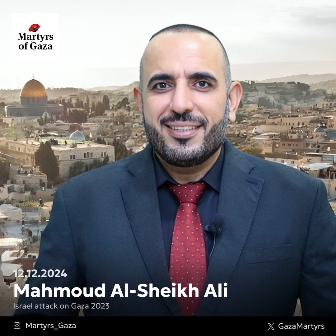 Dr. Mahmoud Al-Sheikh Ali, 57, from Nasirat refugee camp