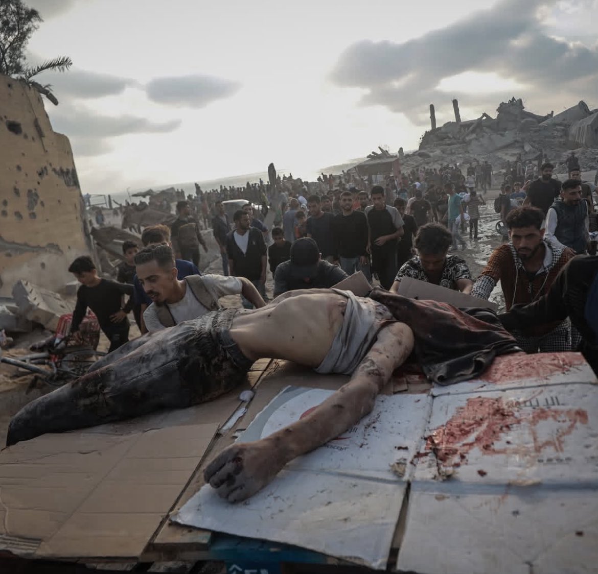 People in Gaza facing mortality, only time remains