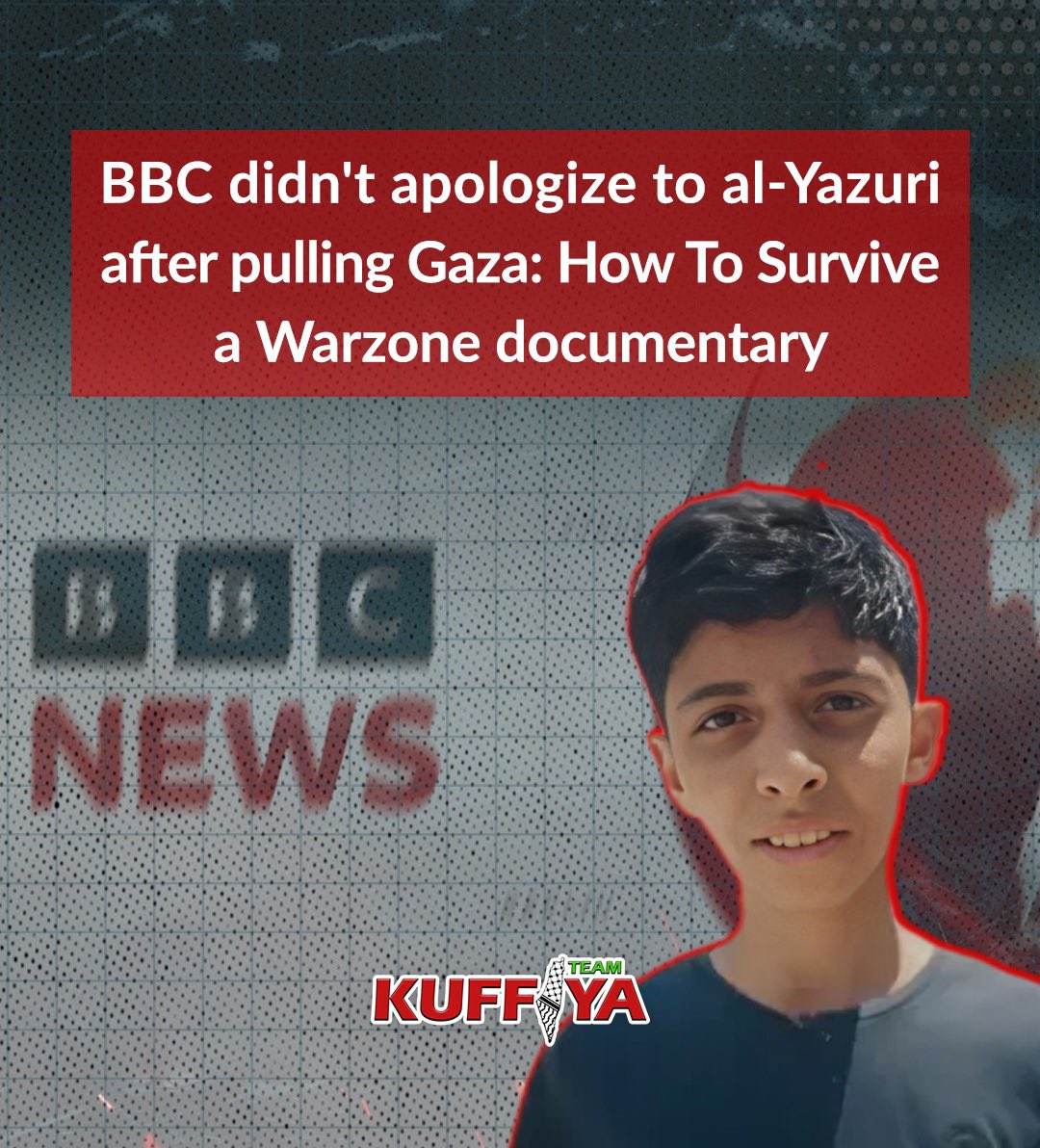 BBC Erases Palestinian Child Advocate Abdullah al-Yazuri’s Voice