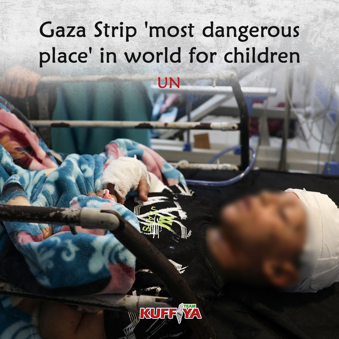 UN Reports Thousands of Palestinian Children Killed in Gaza