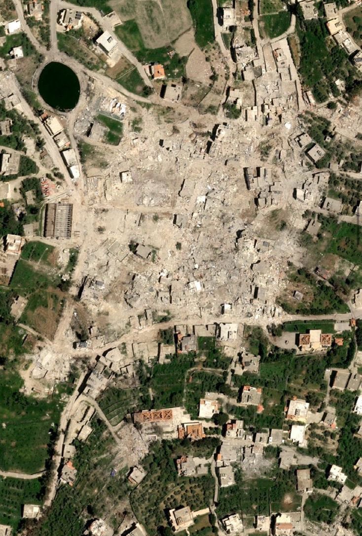 Historic Lebanese Village Ainata Completely Destroyed by Israel