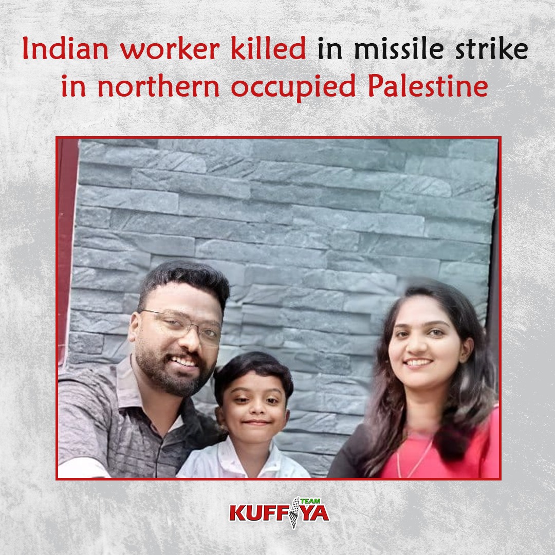 Indian Worker Killed in Missile Strike on Israeli Settlement