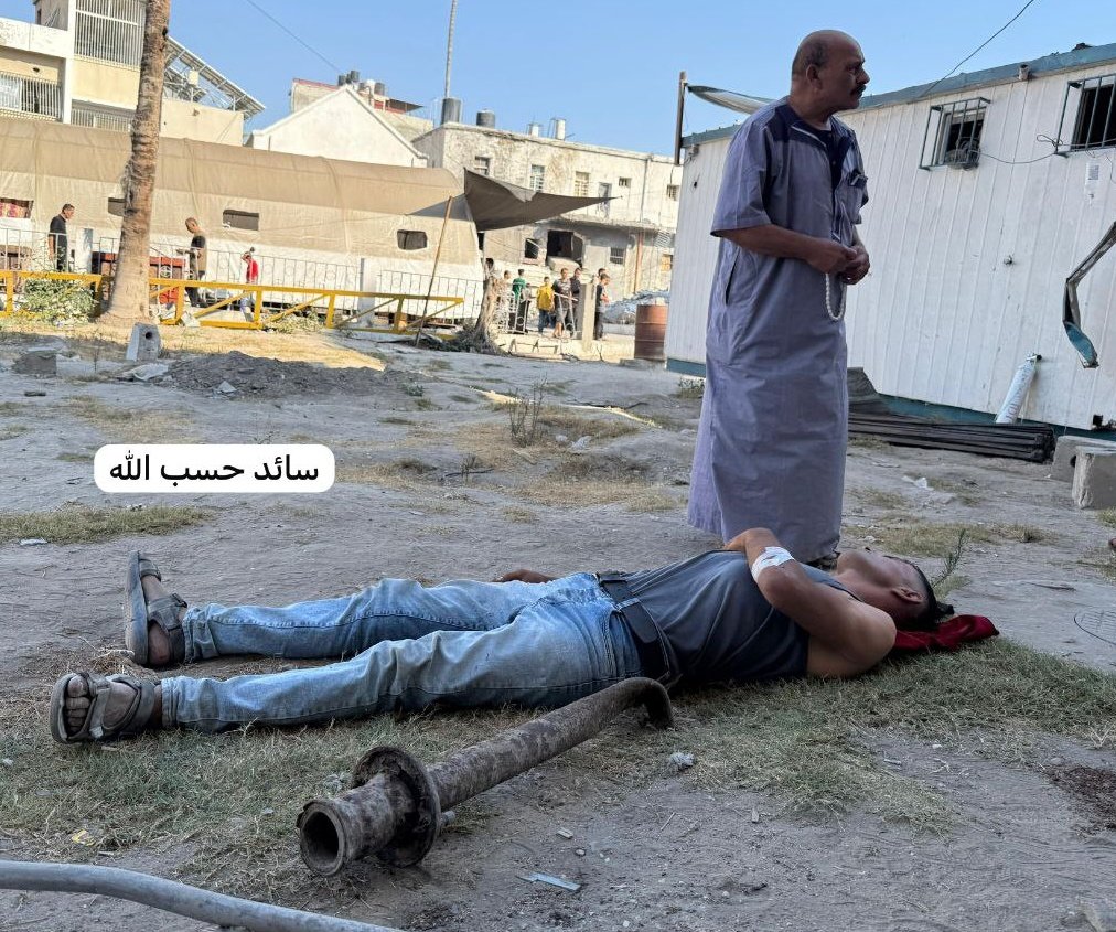 Wounded Palestinian youth at overwhelmed Gaza hospital emergency room