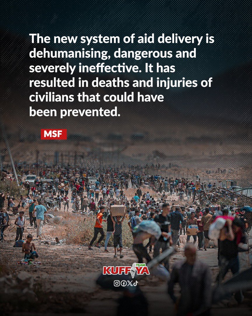 MSF Condemns Israel’s Killing of Starving Palestinians at Aid Centers