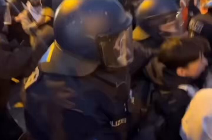 German police crackdown on pro-Palestine protesters amid genocide accusations
