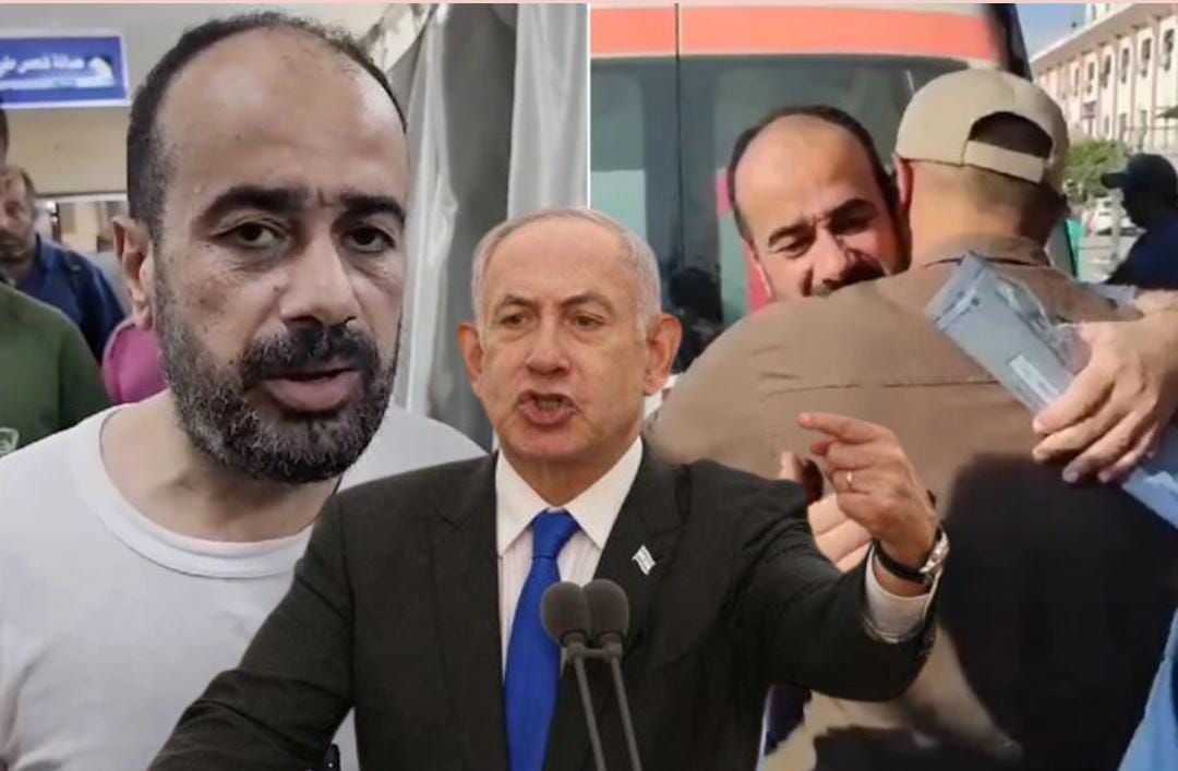 Netanyahu Criticizes Release of Dr. Abu Salmiya and 54 Palestinians