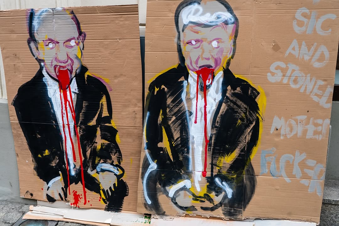 Activists Protest Trump Gaza Takeover Proposal in Poland